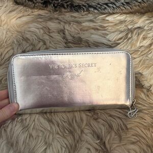 Victoria's Secret Metallic Silver Wallet